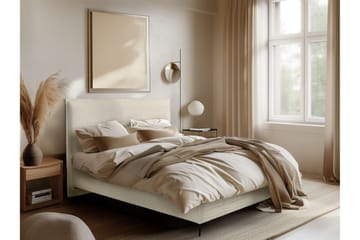 Alaudin Sängram 160x200 cm - Beige - Möbler - Sovrum - Sängram & sängstomme