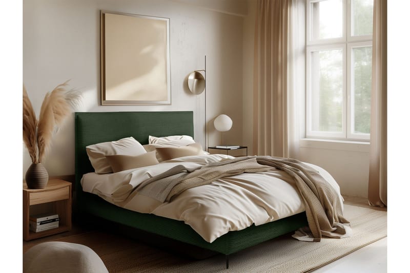 Alaudin Sängram 180x200 cm - Grön - Möbler - Sovrum - Sängram & sängstomme