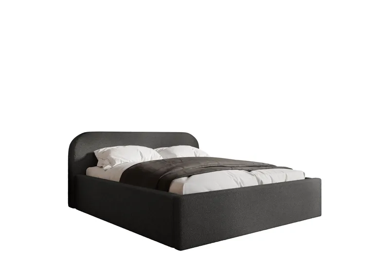 Alfiya Sängram 140x200 cm, Svart