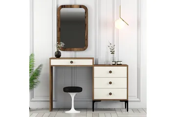 Ameias Möbelset För Sovrum Brun/Beige - Hanah Home - Möbler - Sovrum - Möbelset för sovrum