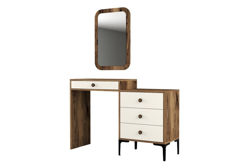 Ameias Möbelset För Sovrum Brun/Beige, Hanah Home