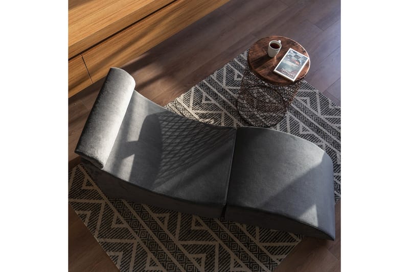 Antigua Dagbädd med Rygg 50 cm - Antracit - Möbler - Sovrum - Dagbäddar