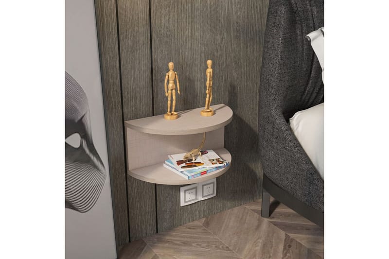 Antigua Sängbord 45 cm - Beige - Möbler - Sovrum - Sängbord