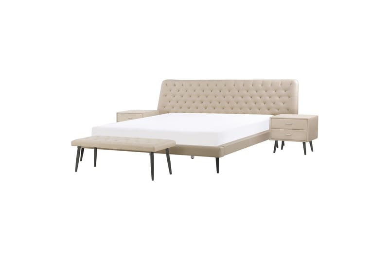 Aranne Möbelset För Sovrum - Beige - Möbler - Sovrum - Möbelset för sovrum