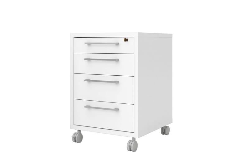 Astric Sängbord 48,2 cm - Vit - Möbler - Sovrum - Sängbord