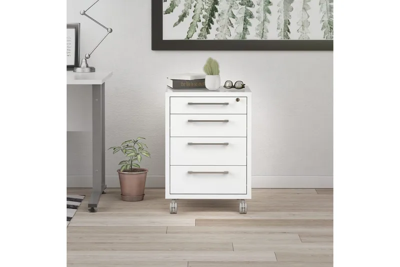 Astric Sängbord 48,2 cm - Vit - Möbler - Sovrum - Sängbord