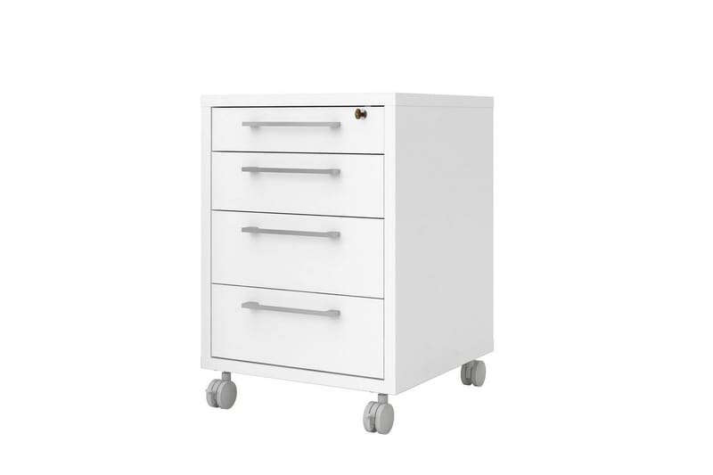 Astric Sängbord 48,2 cm - Vit - Möbler - Sovrum - Sängbord