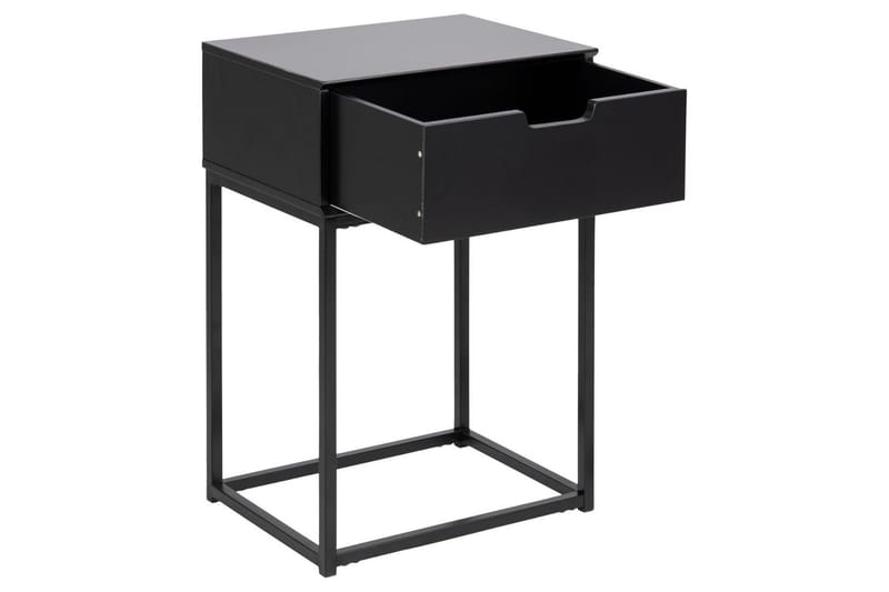 Azelia Sängbord 30 cm - Svart - Möbler - Sovrum - Sängbord