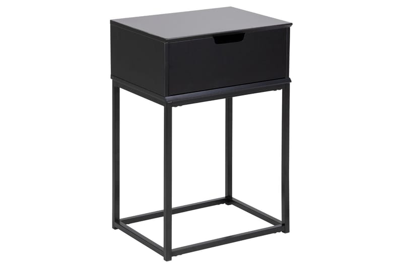 Azelia Sängbord 30 cm - Svart - Möbler - Sovrum - Sängbord