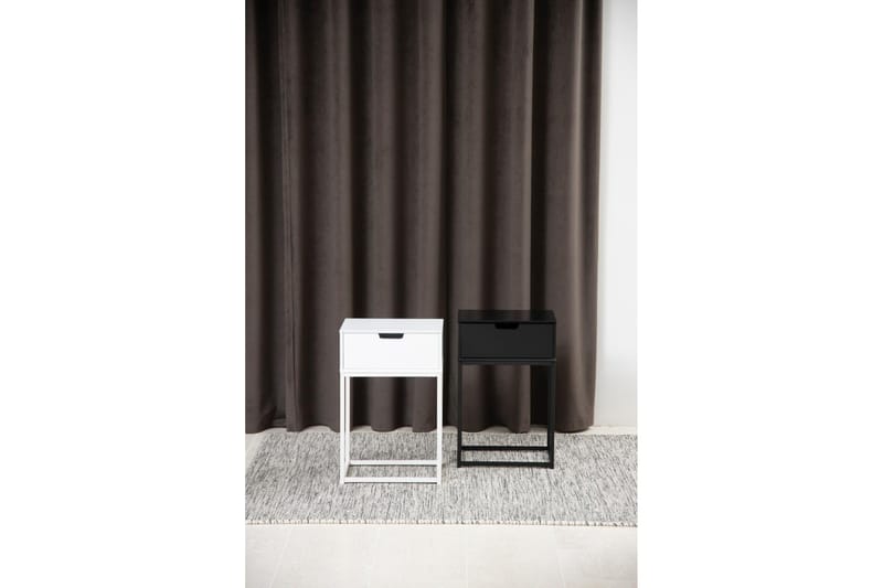 Azelia Sängbord 30 cm - Svart - Möbler - Sovrum - Sängbord