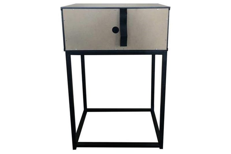 Azelia Sängbord 30 cm - Svart - Möbler - Sovrum - Sängbord