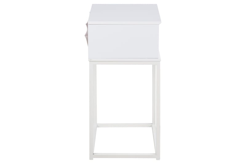 Azelia Sängbord 30 cm - Vit - Möbler - Sovrum - Sängbord