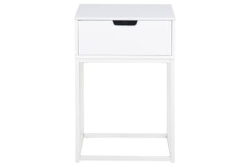 Azelia Sängbord 30 cm - Vit - Möbler - Sovrum - Sängbord