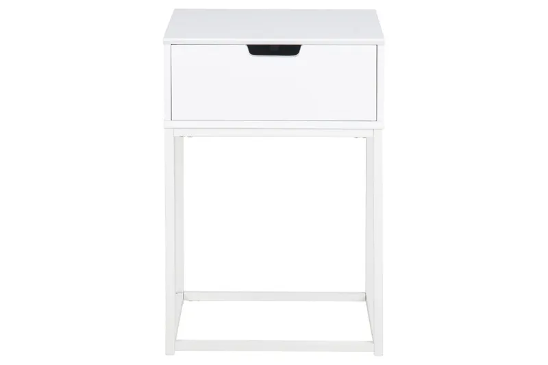 Azelia Sängbord 30 cm - Vit - Möbler - Sovrum - Sängbord