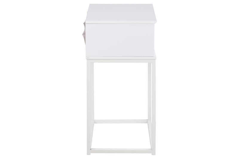 Azelia Sängbord 30 cm - Vit - Möbler - Sovrum - Sängbord
