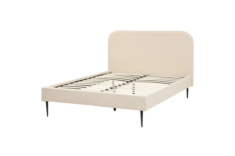 Baako Sängram 140x200 cm, Beige/Svart