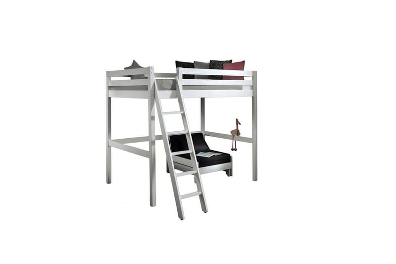 Bäddsoffa Pino Mezzanine Vit, 140 x 200 cm - Vit, 140 x 200 cm - Möbler - Sovrum - Möbelset för sovrum