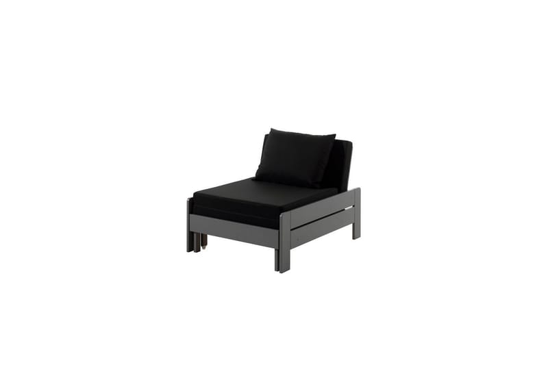 Bäddsoffa Pino Mezzanine Grå, 90 x 200 cm - Grå, 90 x 200 cm - Möbler - Sovrum - Möbelset för sovrum