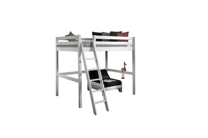 Bäddsoffa Pino Mezzanine Vit, 140 x 200 cm, Vit, 140 x 200 cm