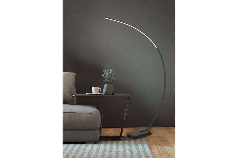 Bangkok LED Golvlampa mattsvart - Matt svart - Möbler - Sovrum - Sovrumslampa