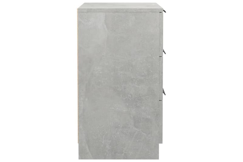 beBasic Sängbord 2 st betonggrå 40x36x65 cm - Möbler - Sovrum - Sängbord