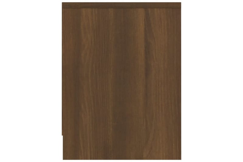 beBasic Sängbord 2 st brun ek 40x30x40 cm konstruerat trä - Möbler - Sovrum - Sängbord