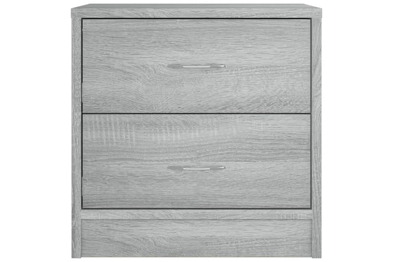 beBasic Sängbord 2 st grå sonoma 40x30x40 cm konstruerat trä - Möbler - Sovrum - Sängbord
