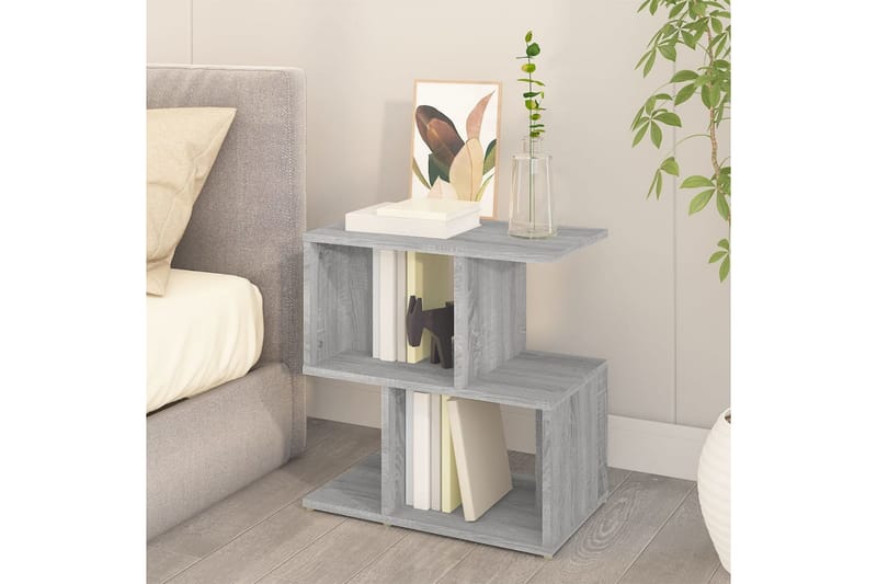 beBasic Sängbord 2 st grå sonoma 50x30x51,5 cm konstruerat trä - Möbler - Sovrum - Sängbord