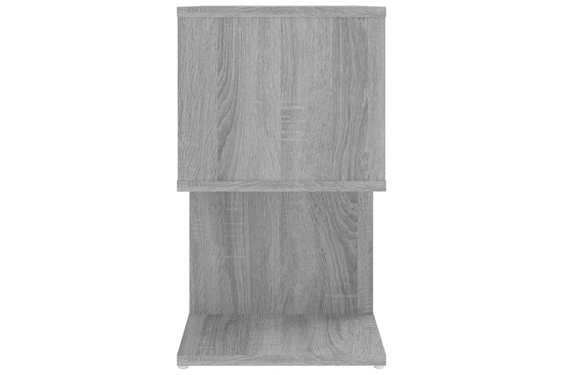beBasic Sängbord 2 st grå sonoma 50x30x51,5 cm konstruerat trä - Möbler - Sovrum - Sängbord