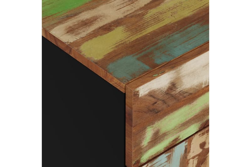 beBasic Sängbord 50x33x60 cm massivt återvunnet och konstruerat trä - Möbler - Sovrum - Sängbord