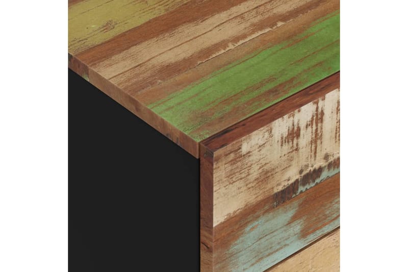 beBasic Sängbord 50x33x60 cm massivt återvunnet och konstruerat trä - Möbler - Sovrum - Sängbord