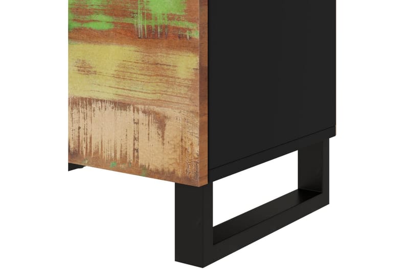 beBasic Sängbord 50x33x60 cm massivt återvunnet och konstruerat trä - Möbler - Sovrum - Sängbord