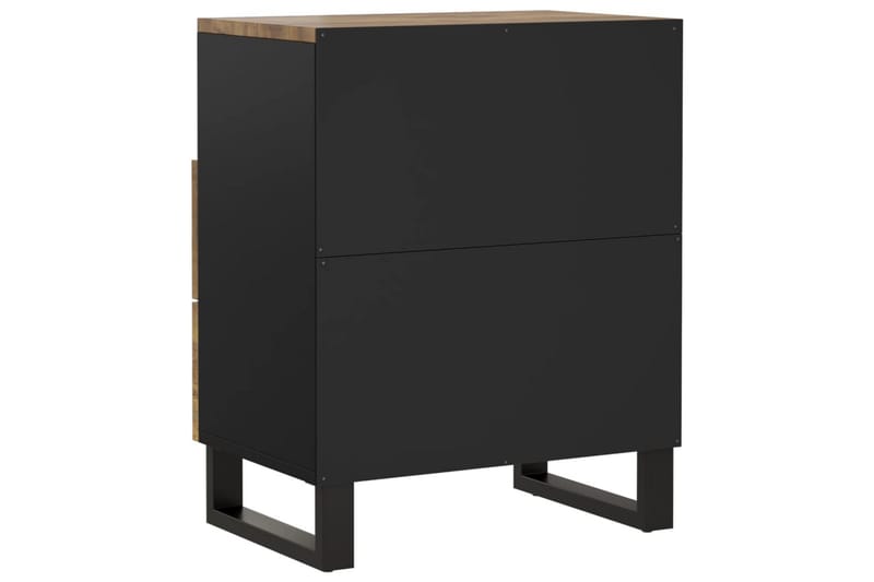 beBasic Sängbord 50x33x62 cm massivt mangoträ och konstruerat trä - Möbler - Sovrum - Sängbord