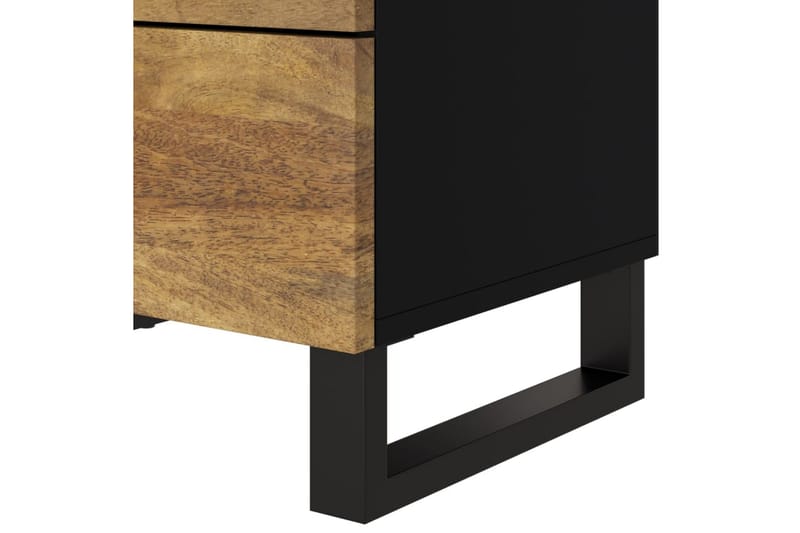 beBasic Sängbord 50x33x62 cm massivt mangoträ och konstruerat trä - Möbler - Sovrum - Sängbord
