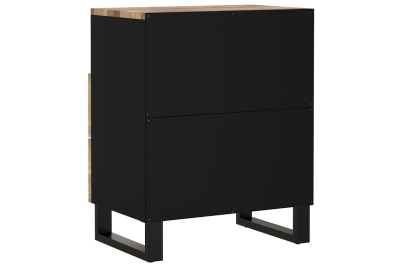 beBasic Sängbord 50x33x62 cm massivt mangoträ och konstruerat trä - Möbler - Sovrum - Sängbord