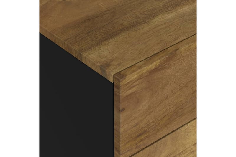 beBasic Sängbord 50x33x62 cm massivt mangoträ och konstruerat trä - Möbler - Sovrum - Sängbord