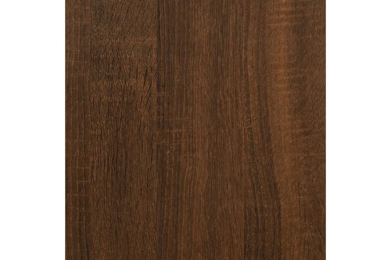 beBasic Sängbord brun ek 40x35x62,5 cm konstruerat trä - Möbler - Sovrum - Sängbord