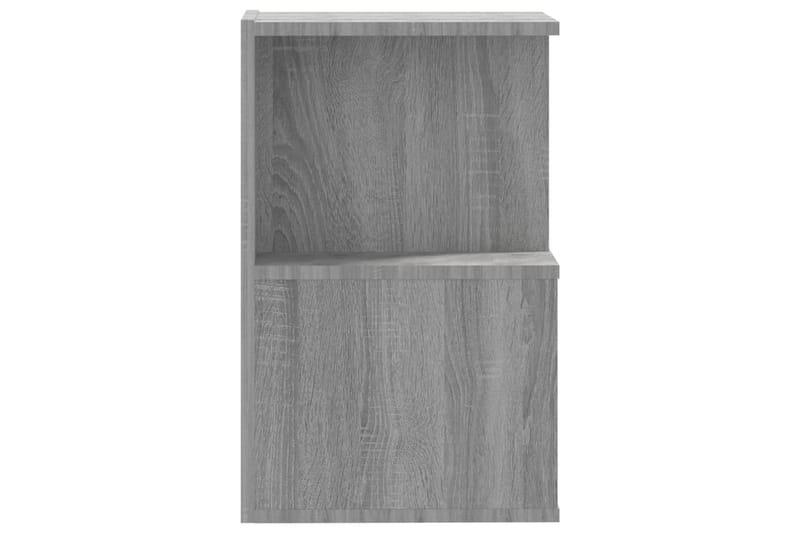 beBasic Sängbord grå sonoma 35x35x55 cm konstruerat trä - Möbler - Sovrum - Sängbord