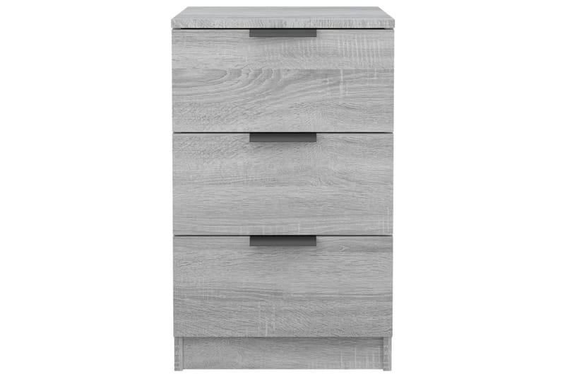 beBasic Sängbord grå sonoma 40x36x65 cm - Möbler - Sovrum - Sängbord