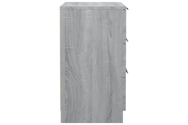 beBasic Sängbord grå sonoma 40x36x65 cm - Möbler - Sovrum - Sängbord