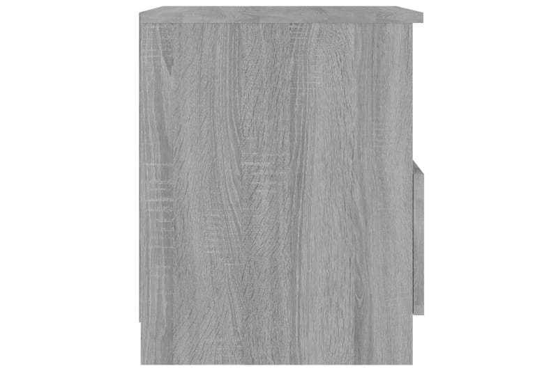 beBasic Sängbord grå sonoma 40x40x50 cm konstruerat trä - Möbler - Sovrum - Sängbord