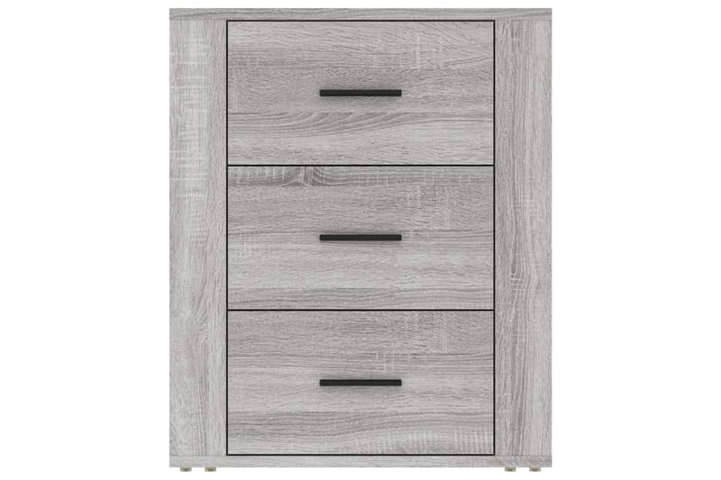 beBasic Sängbord Grå Sonoma 50x36x60 cm konstruerat trä - Möbler - Sovrum - Sängbord