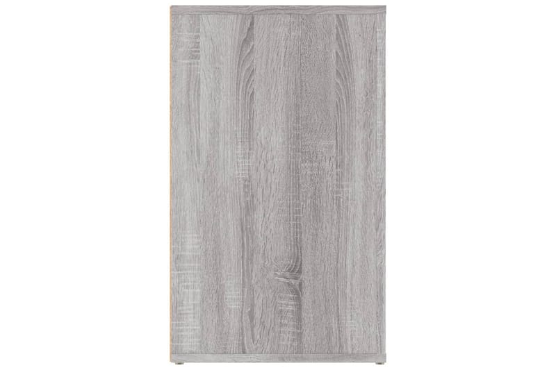 beBasic Sängbord Grå Sonoma 50x36x60 cm konstruerat trä - Möbler - Sovrum - Sängbord
