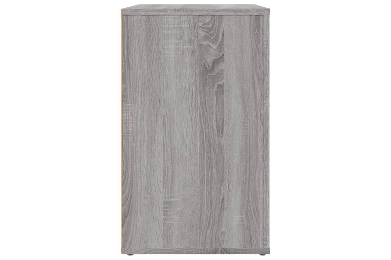 beBasic Sängbord Grå Sonoma 50x36x60 cm konstruerat trä - Möbler - Sovrum - Sängbord