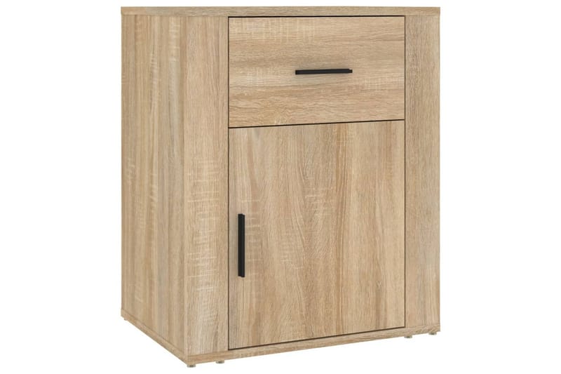 beBasic Sängbord sonoma-ek 50x36x60 cm konstruerat trä - Möbler - Sovrum - Sängbord