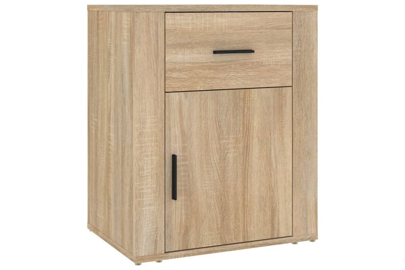 beBasic Sängbord sonoma-ek 50x36x60 cm konstruerat trä - Sängbord - Bord