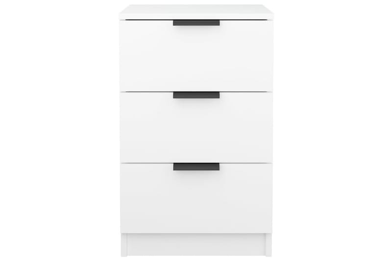 beBasic Sängbord vit 40x36x65 cm - Möbler - Sovrum - Sängbord