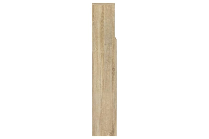 beBasic Sänggavel med förvaring sonoma-ek 140x19x103,5 cm - Möbler - Sovrum - Sänggavlar