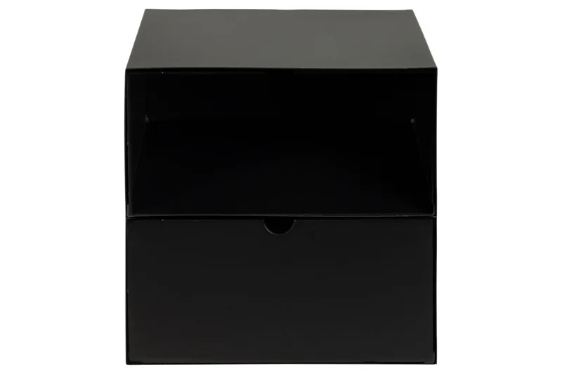 Belleuve Sängbord 25 cm - Svart - Möbler - Sovrum - Sängbord