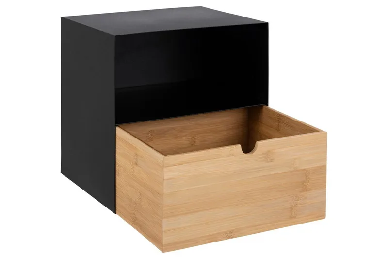 Belleuve Sängbord 25 cm - Svart - Möbler - Sovrum - Sängbord